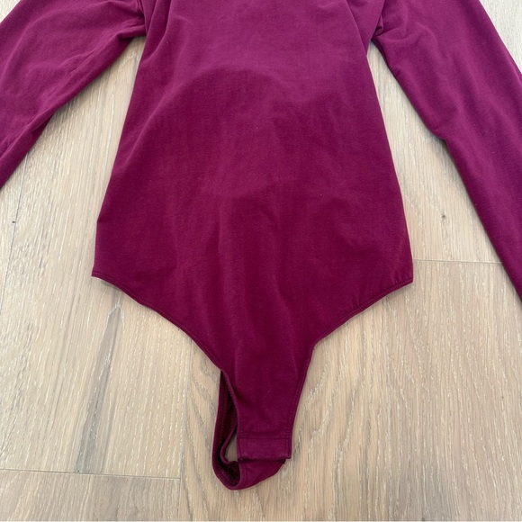 Free people Revolve FP Intimately Straps In The Back Bodysuit Wine Red Pink - Picture 13 of 16